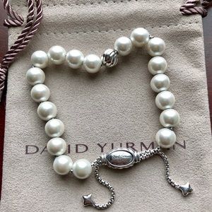 David Yurman Pearl Spiritual Bead Bracelet